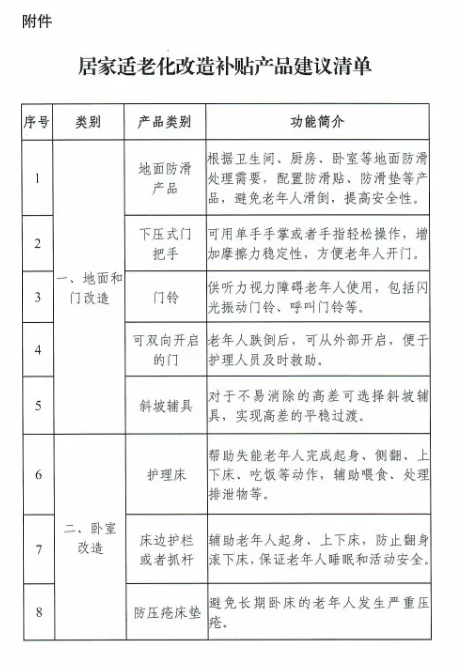 适老化改造